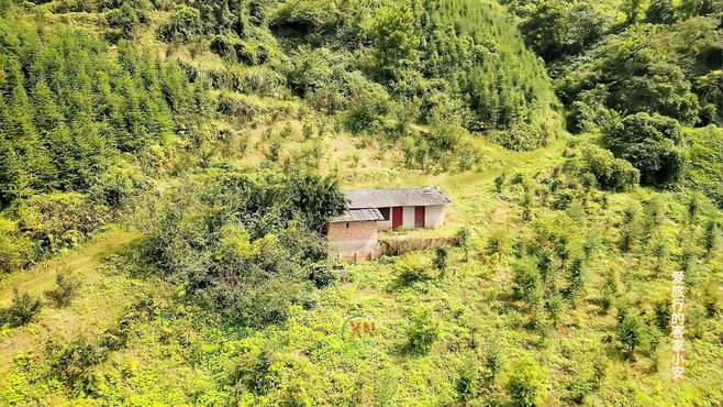 广西半山里的小院，这里背靠大山风景优美，搞不懂为何没人住