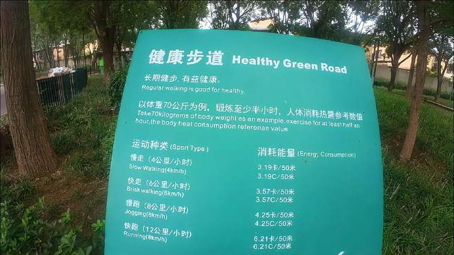 北京市大兴区街心公园健康步道随拍。