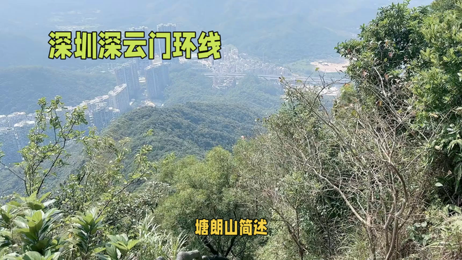塘朗山：深圳城市景观的绝佳观景点