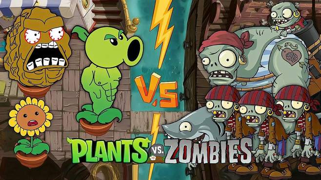 植物大战僵尸2动画：植物齐心对抗僵尸，豌豆挺身僵尸王被打哭！