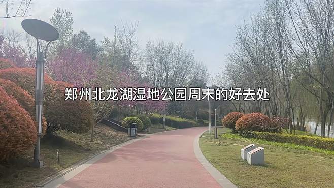 郑州北龙湖温地公园，周末的好去处