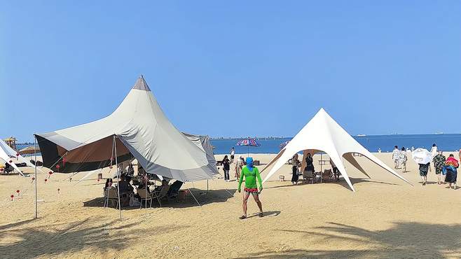 假期避暑，海边乌托邦：阿那亚露营攻略，星辰大海的浪漫邀约！