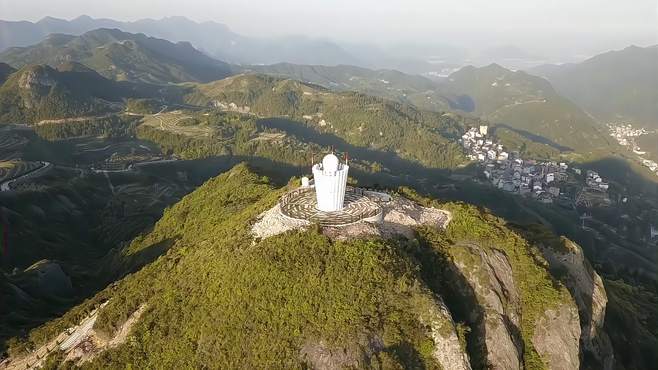 发现之旅：雁荡山中不为人知的自驾游路线泽基线：泽基村航拍摄影