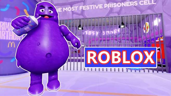 ROBLOX跑酷：跑酷逃离奶昔大哥的监狱，太刺激了！