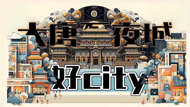 大唐不夜城的“喷泉好city”有点意思