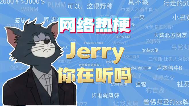 「网梗课代表」Jerry,你在听吗是什么梗